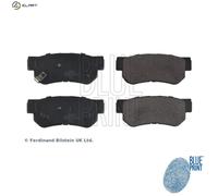 Brake Pads Set fits KIA SPORTAGE Rear 2.0 2.7 2.0D 2004 on Blue Print 583021FE00