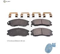 Genuine Blue Print Brake Pads (Front) (R90) fits Hyundai 58101H1A00