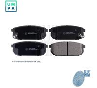 Blue Print Brake Pad Set ADG04259 Rear Axle for KIA Sorento I