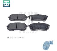 NIPPARTS REAR Brake Pads Set fits HYUNDAI i10 08 to 13 & KIA PICANTO JAPAN SPEC