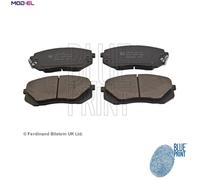 Brake Pads Set fits HYUNDAI i40 VF 1.6 Front 11 to 19 G4FD Blue Print 58101E6A10