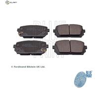 Brake pads Rear Axle ADG04283 BLUE PRINT for KIA CARENS III MPV