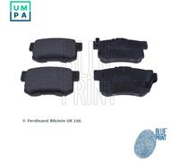 Brake pads Rear Axle ADH24250 BLUE PRINT for SUZUKI FIAT ROVER HONDA MG