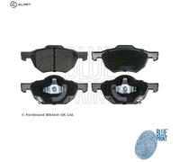 Brake Pads Set fits HONDA ACCORD CL9, CM2 2.4 Front 03 to 08 K24A3 Blue Print