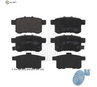 Brake pads Rear Axle ADH24281 BLUE PRINT for HONDA ACCORD VIII ACCORD IX Saloon