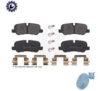 Brake Pads Set fits RANGE ROVER SPORT L320 5.0 Rear 09 to 13 Blue Print LR010664