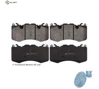 Front Brake Pads Range Rover Set Kit Fits Land Rover Blue Print ADJ134209