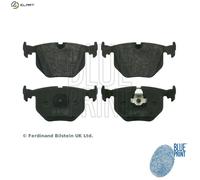 Brake Pads Set fits BMW 730D E38 3.0D Rear 98 to 01 Blue Print 34211163324 New