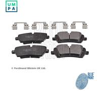 Brake Pads Set fits LAND ROVER DEFENDER L663 3.0D Rear 2019 on Blue Print New