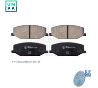 Brake Pads Set fits SUZUKI SJ413 1.3 Front 84 to 90 G13A Blue Print AY040KE111