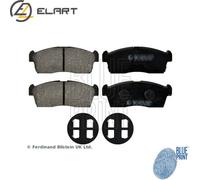 BRAKE PAD SET DISC BRAKE ADK84229 FOR MITSUBISHI i PEUGEOT ION CITROËN