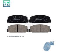 Brake Pads Set fits MAZDA 5 CR19 2.0 Rear 05 to 10 Blue Print B6Y82643Z Quality