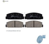 Brake Pads Set fits MAZDA 5 CR19 2.0 Rear 05 to 10 Blue Print B6Y82643Z Quality