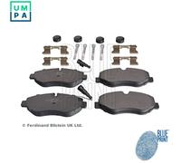 Blue Print Front Brake Pad Set fits Nissan Cabstar 2006-2013