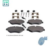 Blue Print Front Brake Pad Set fits Nissan Cabstar 2006-2013
