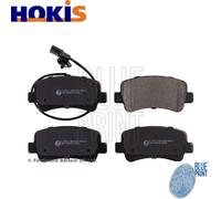 Brake Pads Set fits RENAULT MASTER Mk3 2.3D Rear 2010 on Blue Print 440600264R