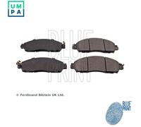 Brake Pads Set fits RENAULT ALASKAN U3MB, U3MD 2.3D Front 2017 on M9T260 Quality