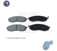 Brake pads Front Axle ADN14284 BLUE PRINT for NISSAN QX IV