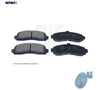 Brake Pads Set fits NISSAN MICRA K11 1.0 Front 92 to 03 CG10DE Blue Print New