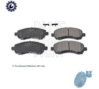 Blue Print Brake Pad Set ADS74220 Front Axle Pack of 4