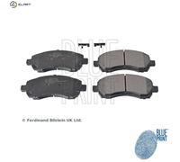 Blue Print Brake Pad Set ADS74220 Front Axle Pack of 4