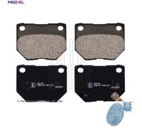 Brake Pads Set fits SUBARU IMPREZA 2.5 Rear 05 to 08 EJ255 Blue Print 26696FA000