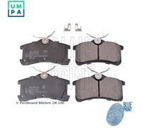 Blue Print Rear Brake Pads ADT342115 Fits Toyota Corolla VVTi - Set of 4