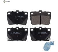 BLUE PRINT ADT342122 Brake pad set