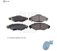 Brake pads Front Axle ADT342139 BLUE PRINT for TOYOTA YARIS/VITZ