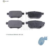 Brake pads Rear Axle ADT342167 BLUE PRINT for TOYOTA ASTON MARTIN SUBARU