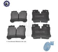 Brake Pads Set fits LEXUS LS460 4.6 Rear 2006 on Blue Print 044660W010 Quality