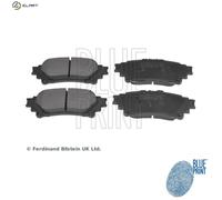 Brake pads Rear Axle ADT342186 BLUE PRINT for TOYOTA LEXUS