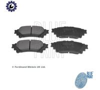 Brake pads Rear Axle ADT342186 BLUE PRINT for TOYOTA LEXUS