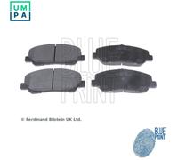 Brake Pads Set fits TOYOTA PREVIA 2.4 Front 2005 on Blue Print 0446528520 New