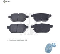 Brake Pads Set fits TOYOTA PRIUS 1.8 Rear 2008 on 2ZR-FXE Blue Print 0446647020