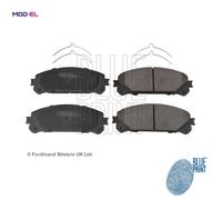 Brake Pads Set fits TOYOTA RAV4 2.5 Front 2012 on Blue Print 044650E010 Quality