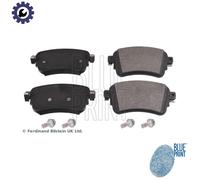 Brake Pads Set fits VAUXHALL VIVARO C, K0 Rear 1.5D 2.0D 2019 on Blue Print New