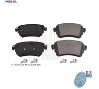 Brake Pads Set fits VAUXHALL VIVARO C, K0 Rear 1.5D 2.0D 2019 on Blue Print New