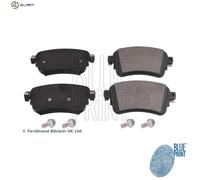 Brake Pads Set fits VAUXHALL VIVARO C, K0 Rear 1.5D 2.0D 2019 on Blue Print New