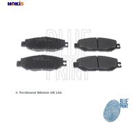 BluePrint Brake Pad Set - Rear - fits Lexus LS 1989-1995 04466-50030