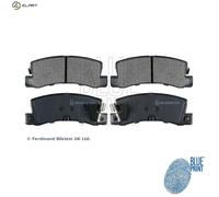 Blueprint ADT34293 Disc Brake Brake Pad Set Rear Braking System Fits Toyota
