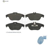 Brake Pads Set fits MERCEDES E350 A207, C207 3.0D Rear 09 to 16 Blue Print New