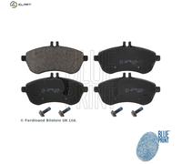 Brake Pads Set fits MERCEDES C220 2.2D Front 2008 on Blue Print A0054200820 New