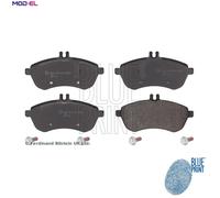 Brake Pads Set fits MERCEDES C220 2.2D Front 2008 on Blue Print A0054200820 New