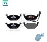 Brake Pads Set fits VW POLO 9N, Mk4 Front 2001 on Blue Print 1J0698151D Quality