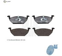 Brake Pads Set fits SEAT MII KF1 Front 1.0 2011 on Blue Print 1JE698151B Quality