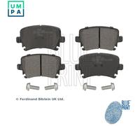 Brake pads Rear Axle ADV184205 BLUE PRINT for VW SKODA AUDI SEAT