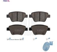 Brake pads Rear Axle ADV184218 BLUE PRINT for VW SEAT SKODA