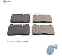 Brake Pads Set fits AUDI A6 C7 2.0 Front 14 to 18 Blue Print 8R0698151AA Quality