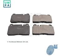Brake Pads Set fits AUDI A6 C7 2.0 Front 14 to 18 Blue Print 8R0698151AA Quality